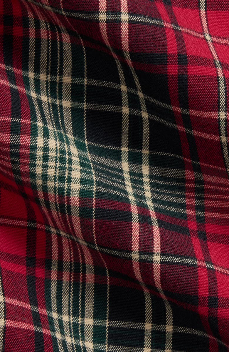 Polo Ralph Lauren Classic Fit Plaid Cotton Oxford Workshirt, Alternate, color, 6516B Red Black Multi