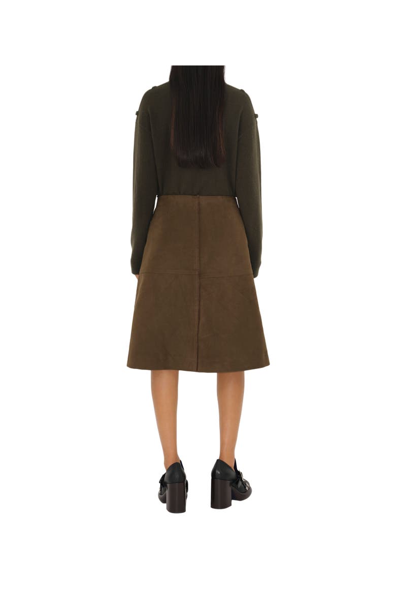 Burberry Cotton Skirt, Alternate, color, 