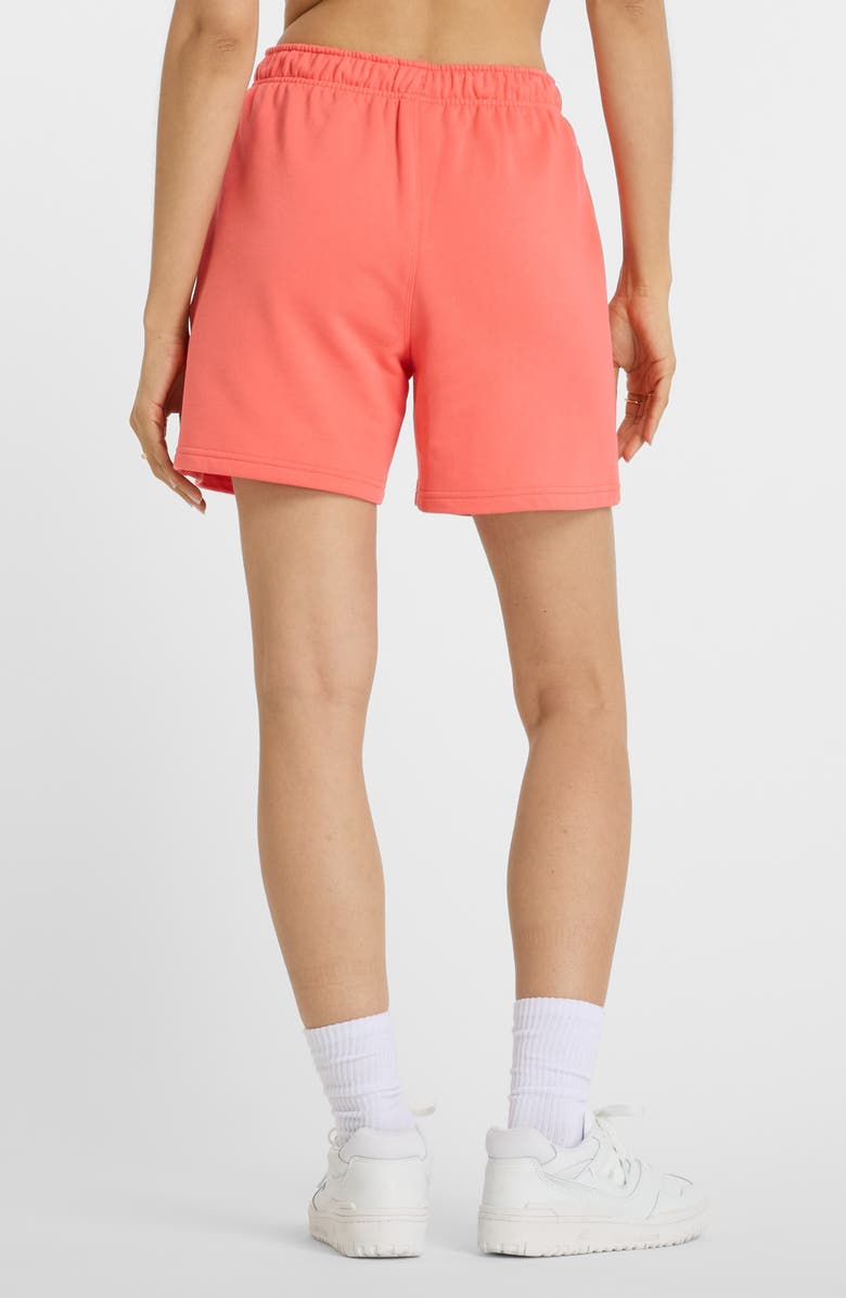 New Balance French Terry Shorts, Alternate, color, Red
