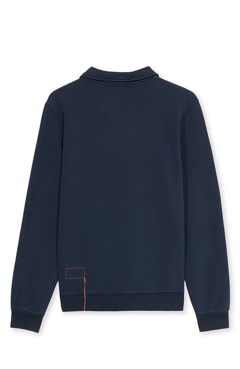 Fortela Woven Zip-Up Sweatshirt, Alternate, color, Blue