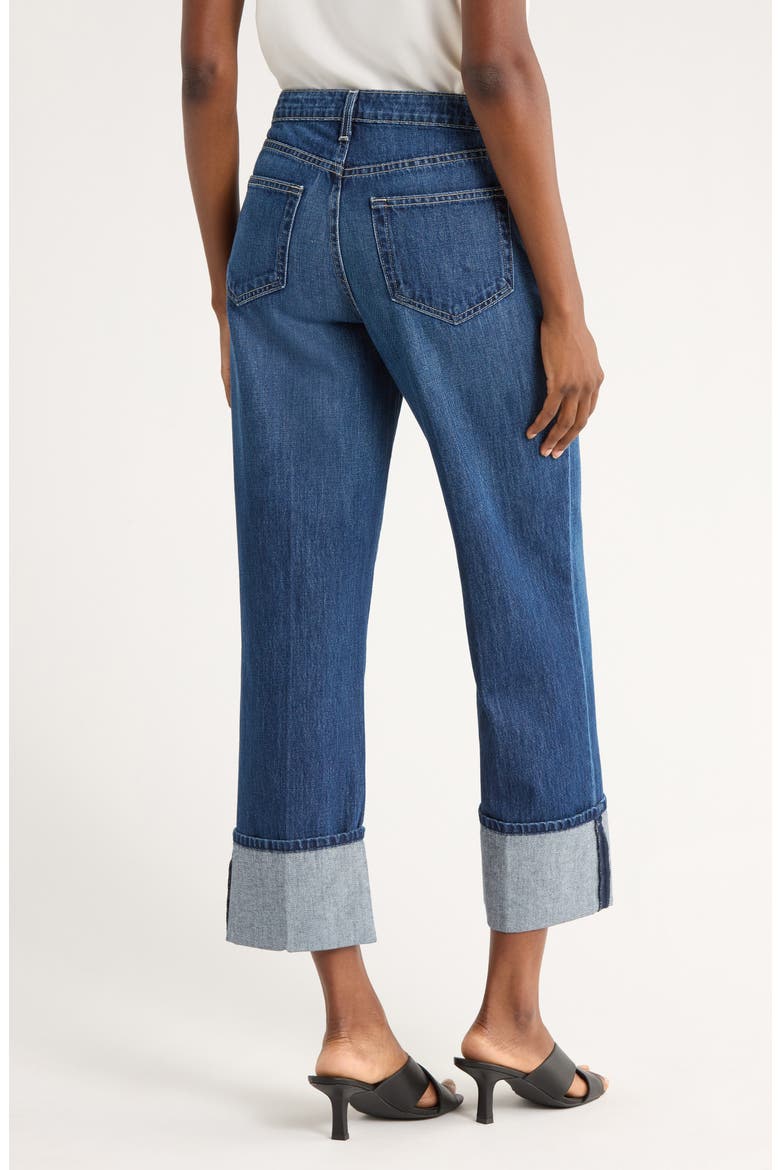 Leighton Cuff Stovepipe Jeans, Alternate, color, RAMPART