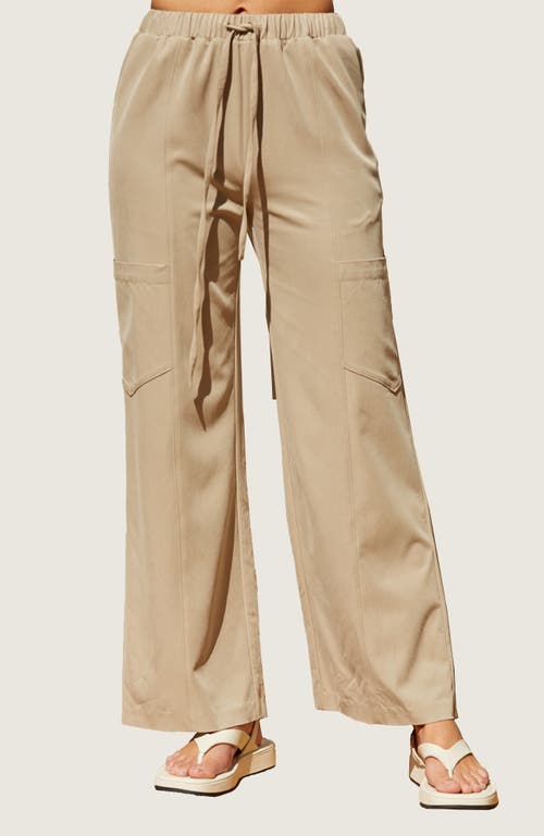 CRESCENT CRESCENT PULL ON TENCEL BLEND PANTS