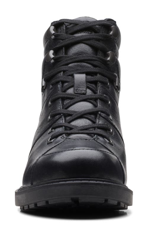 Clarks ® Orinoco 2 Faux Shearling Hiking Boot In Black