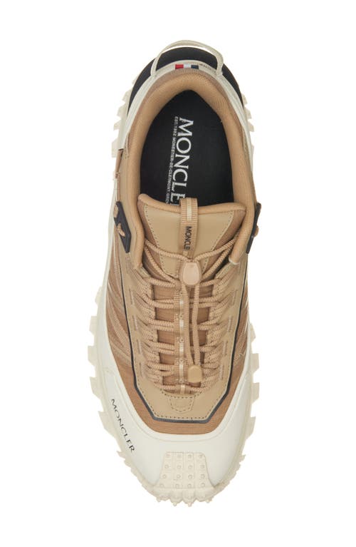 Moncler Trailgrip Gore-tex® Waterproof Low Top Hiking Sneaker In Beige