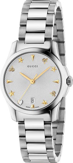 Gucci G-Timeless Bracelet Watch, 27mm | Nordstrom