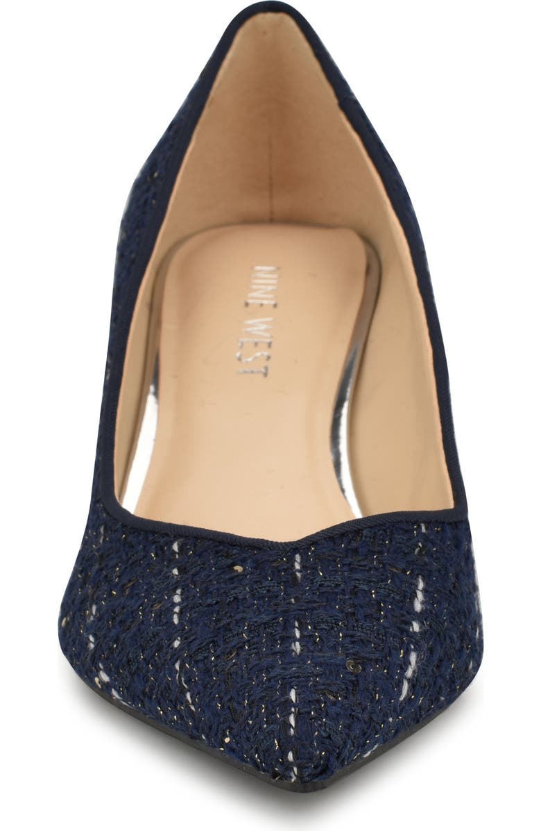 Nine West Andes Tweed Kitten Heel Pump, Alternate, color,