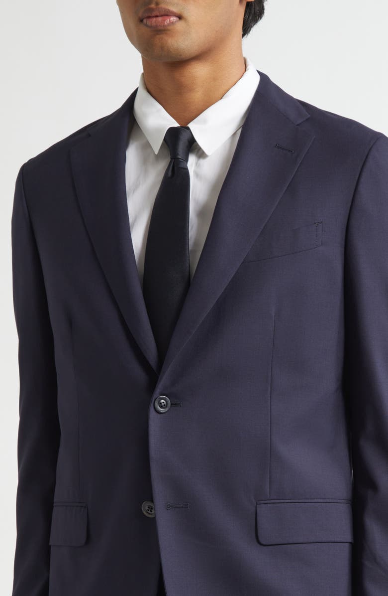 Boglioli B-Line Virgin Wool Suit, Alternate, color, Navy