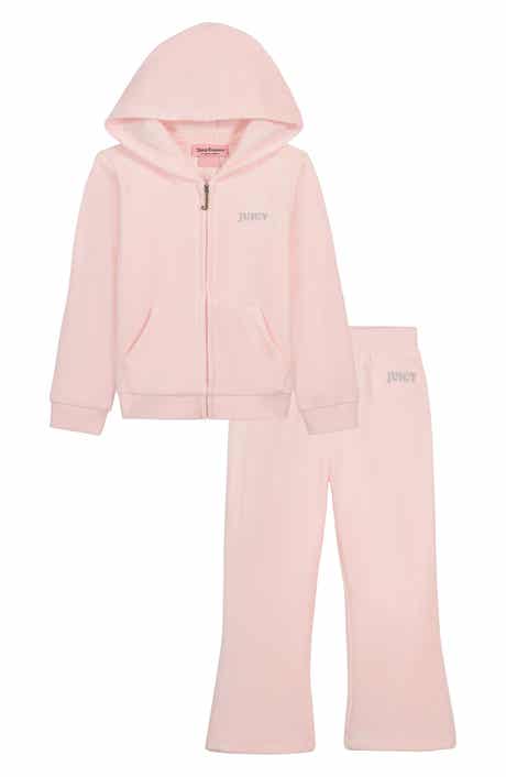 Kids' Velour Hoodie and Pants Set