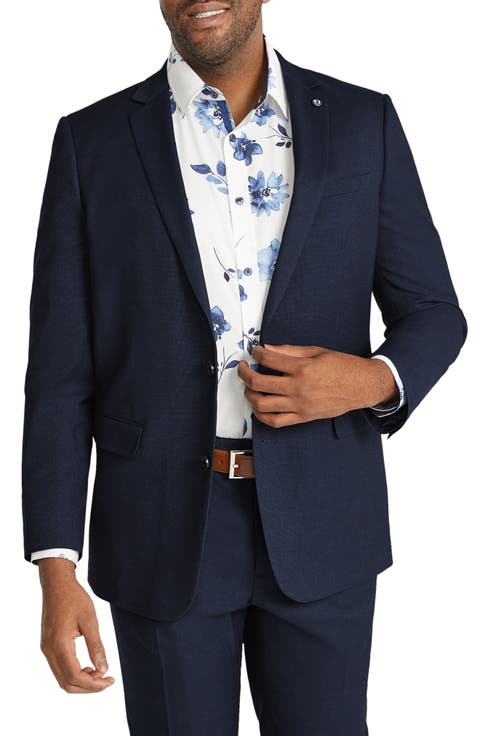 Diego Stretch Birdseye Suit Jacket