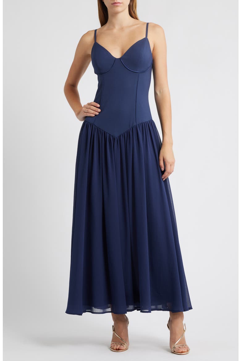 hutch gabriella v-neck drop-waist maxi dress Hutch Gabriella V-Neck Drop-Waist Maxi Dress from $319.00