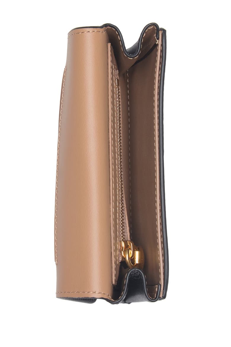 Jade Studded Leather Wallet, Alternate, color, BLACK
