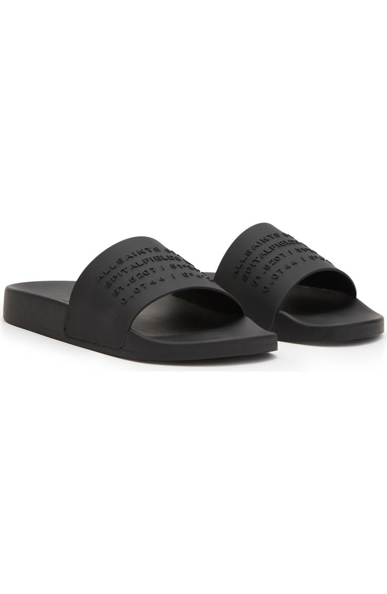 AllSaints Renegade Slide Sandal, Main, color,