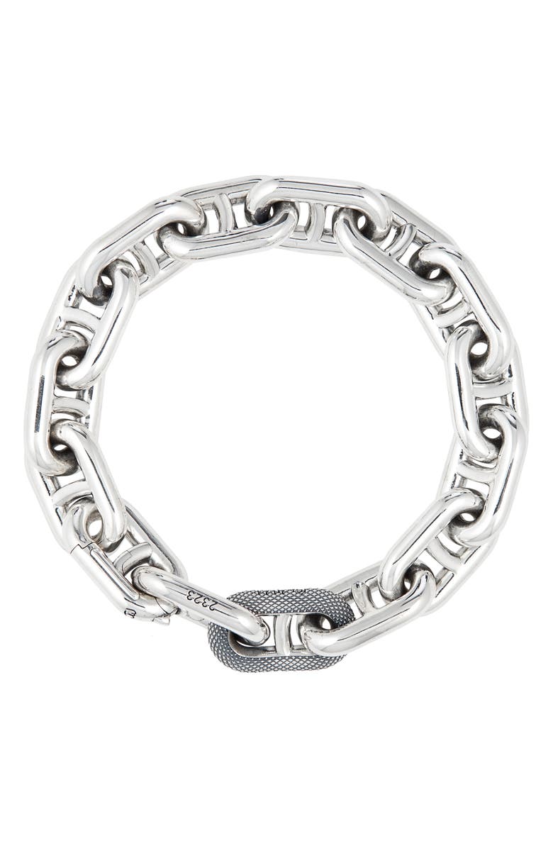 Good Art Hlywd Men's Model 22 A Sterling Silver Bracelet, Main, color, Silver