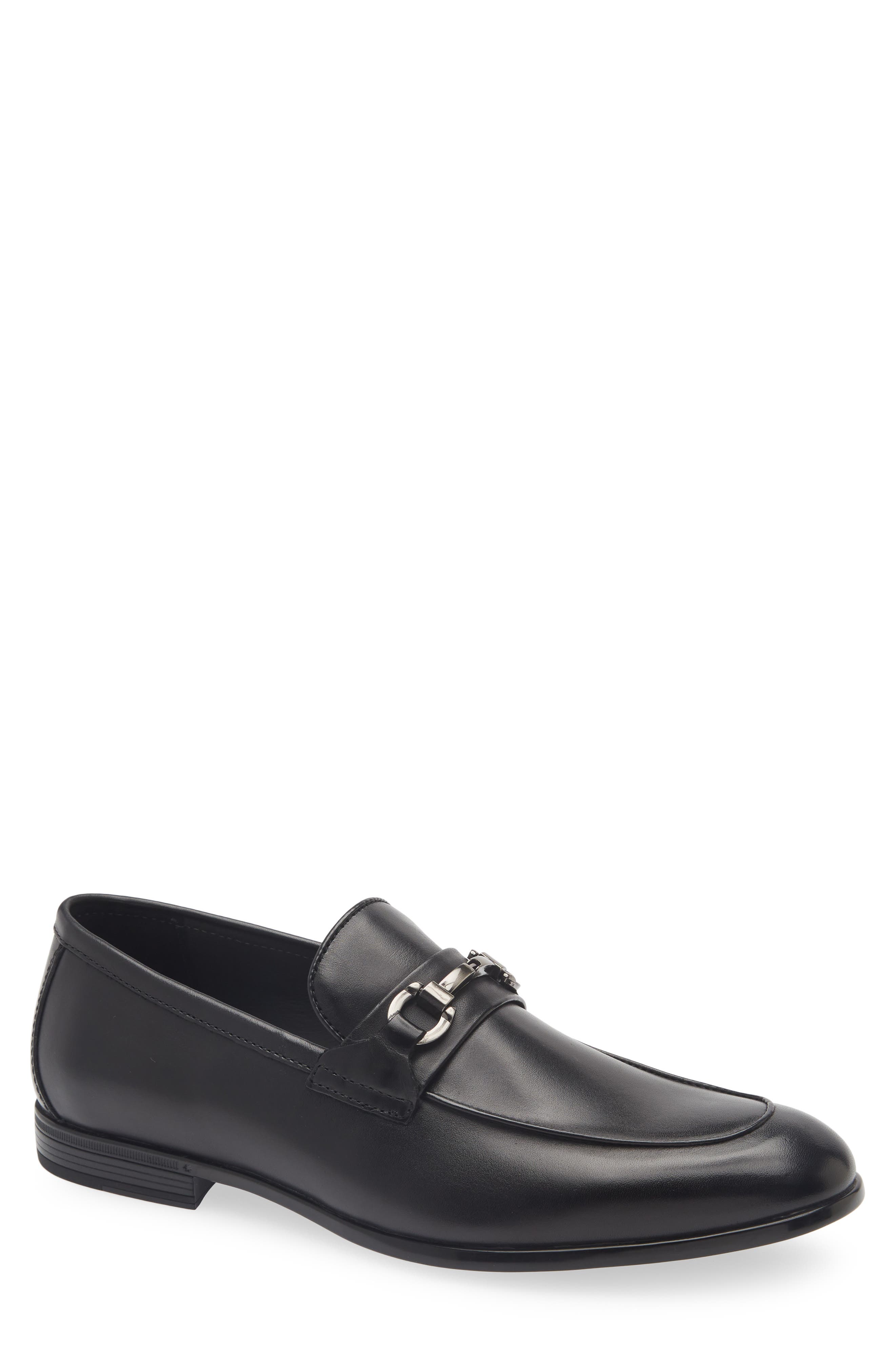 Nordstrom Fraser Bit Loafer, Main, color, Black