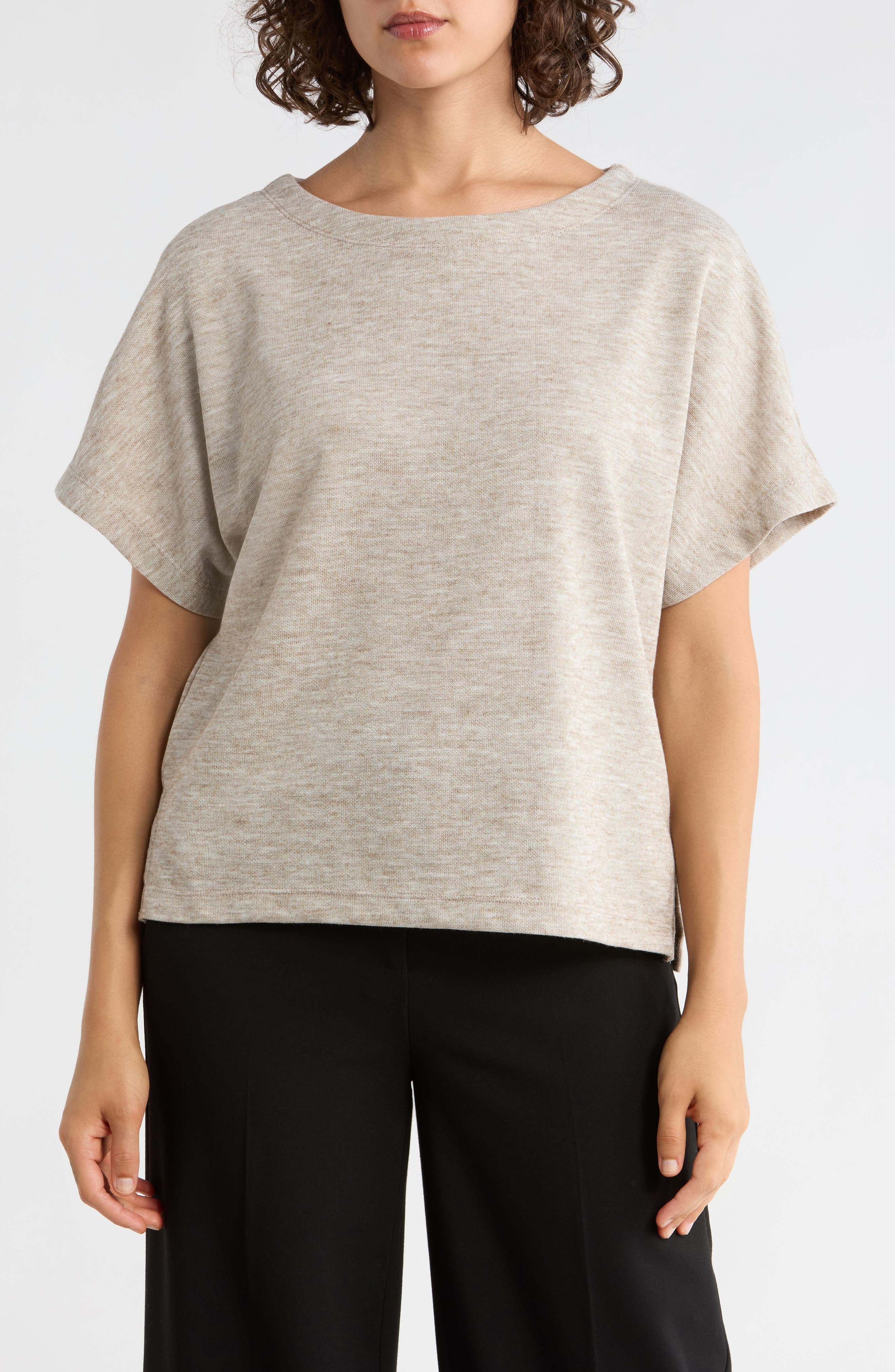 Short Sleeve Knit T-Shirt - image 3