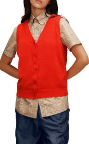 UGG® Kollyns Knit Button-Up Vest