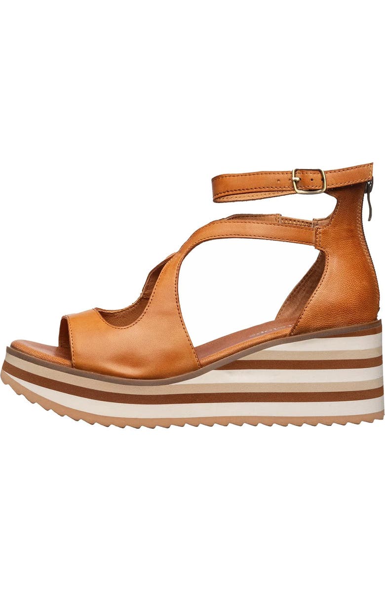 ANTELOPE Pascale Platform Wedge Sandal, Alternate, color, Tan