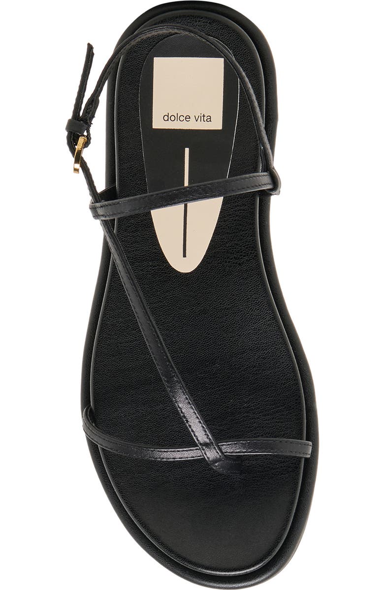 Dolce Vita Dallen Strappy Sandal, Alternate, color, Black Leather
