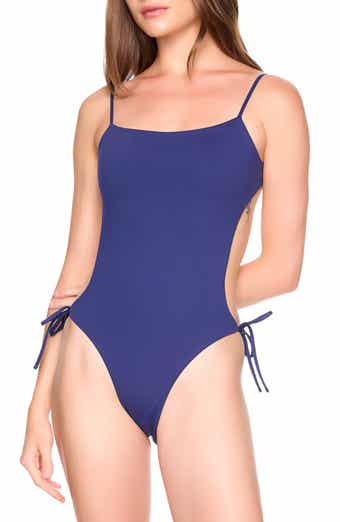 Susana Monaco Tie Back One-Piece Monokini Swimsuit