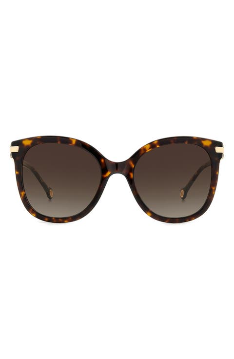 55mm Gradient Cat-Eye Sunglasses