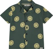 Stains and Stories by Babyface Sun Graphic Print Button Up Shirt
