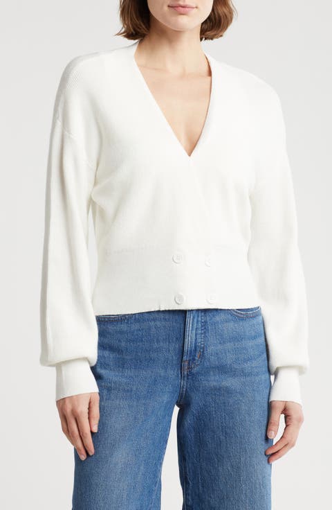 Juliet Double Breasted Crop Cardigan