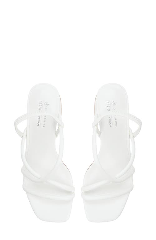 Call It Spring Kiira Slingback Sandal In White