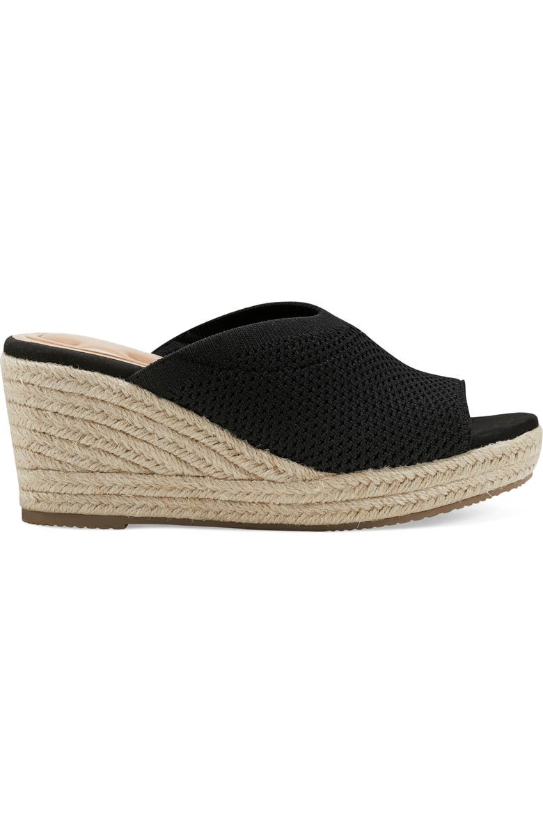 Easy Spirit Jalen Wedge Espadrille Slide Sandal, Alternate, color,