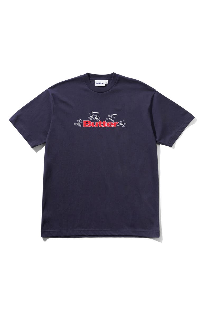 Butter Goods Tempo Logo Graphic T-Shirt, Main, color, 