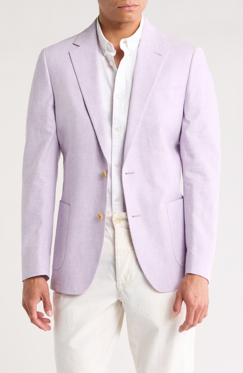 Original Penguin Linen & Cotton Sport Coat, Main, color,