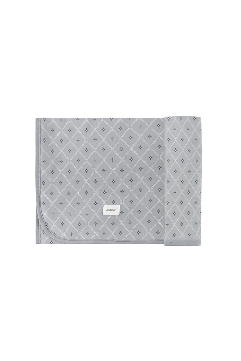 Aurora Classics Diamond Print Collection - Blanket, Main, color, Blue