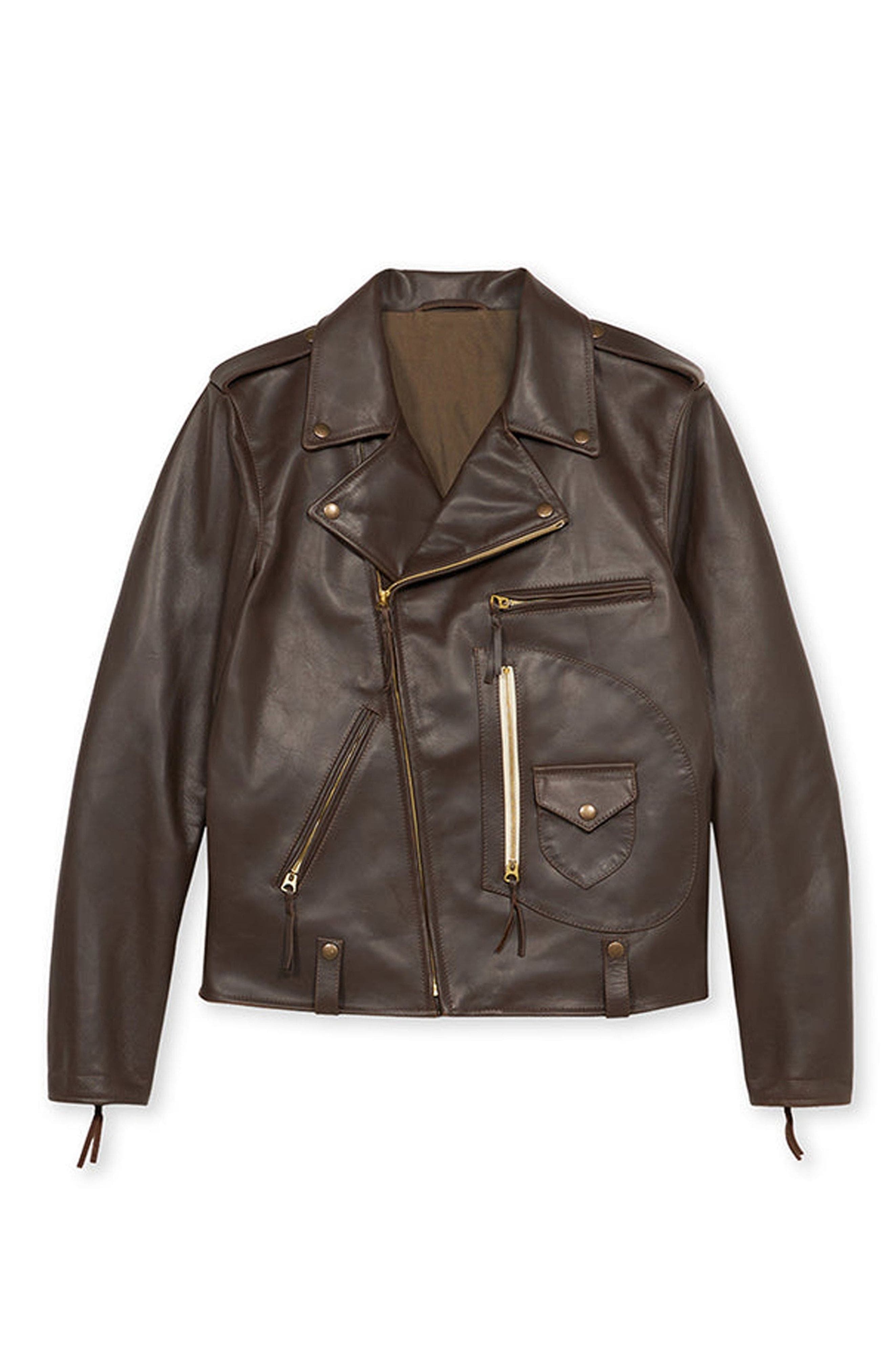 Biker Leather Jacket - image 3