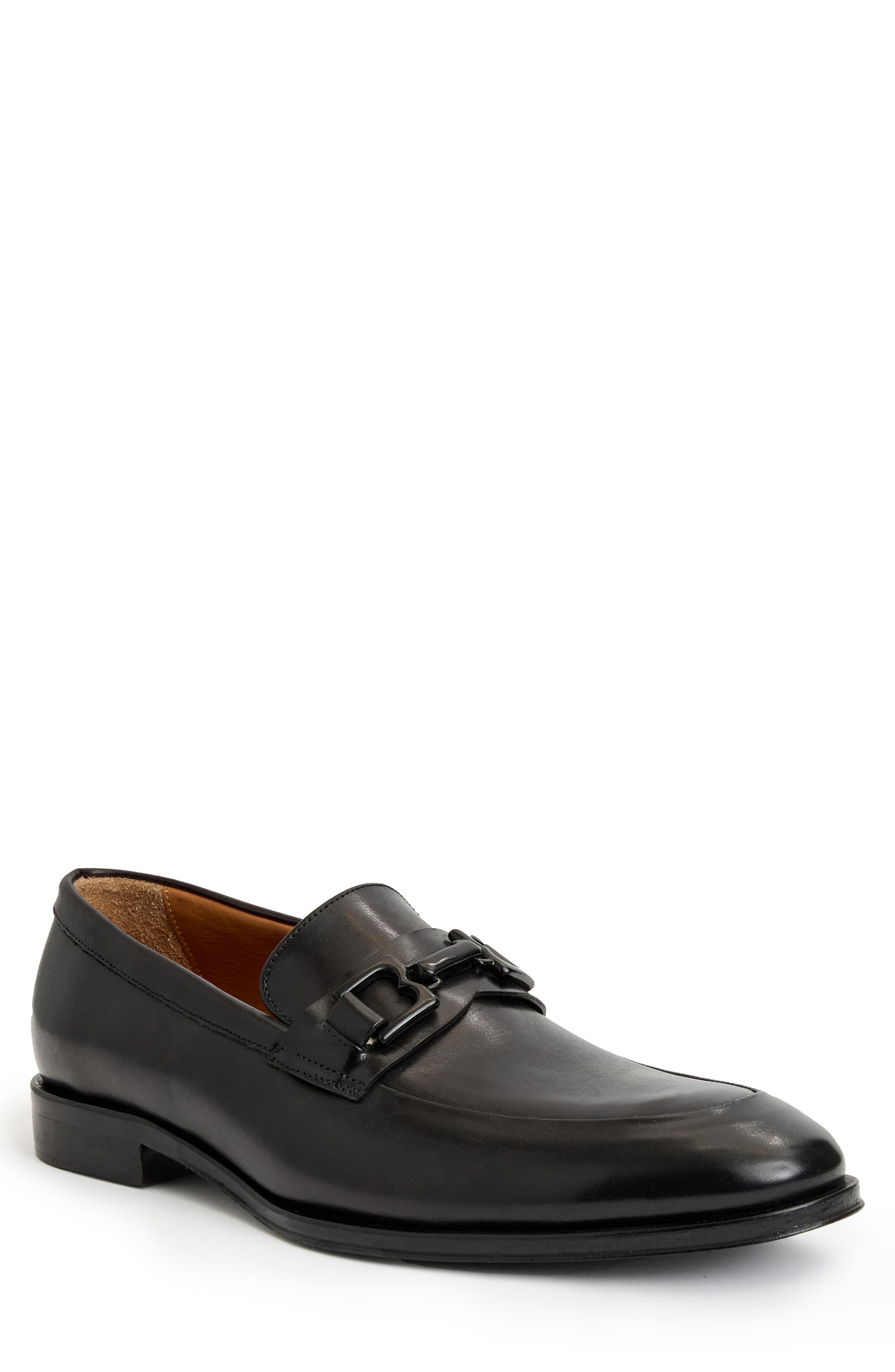 Bruno Magli Maioco Bit Loafer, Main, color, Black