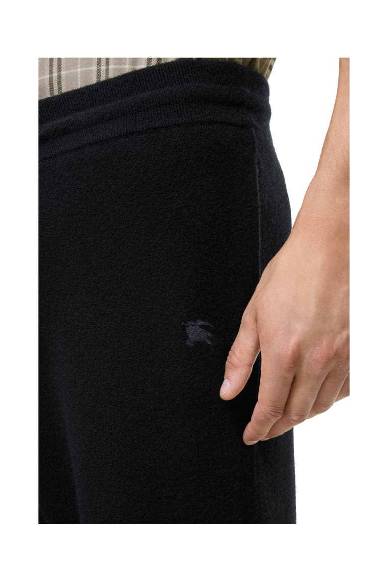 Cashmere Blend Track Pants, Alternate, color, Black