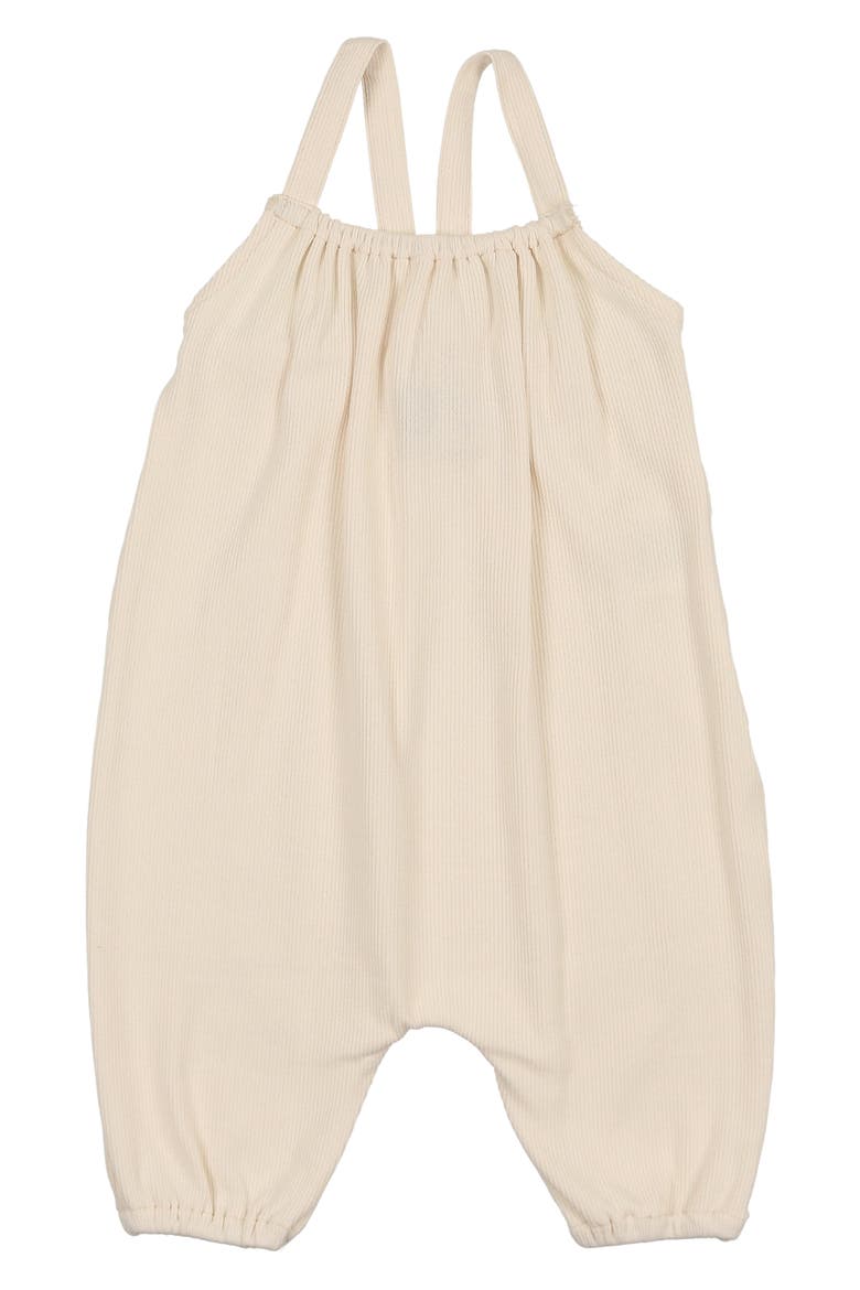 Kids' Pretty Garden Romper, Main, color, BEIGE BOY