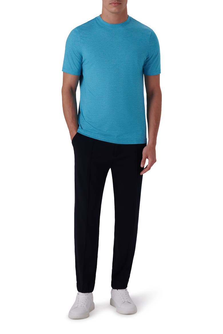 Crewneck T-Shirt, Alternate, color, AQUA