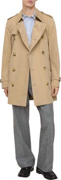 Burberry Short Kensington Heritage Trench Coat