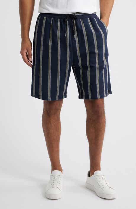 HUGO Ronan Stripe Oxford Shorts