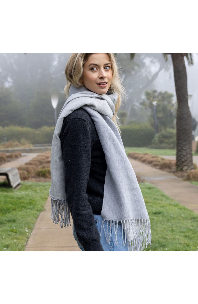 Youzey The Victoria Scarf, Alternate, color, Light Grey
