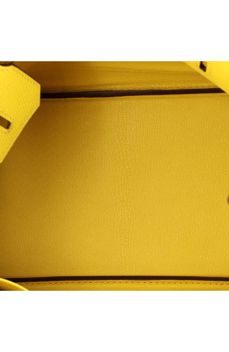 Pre-Owned Hermes Birkin Handbag Yellow Epsom with Palladium Hardware 30, Alternate, color, Jaune De Naples