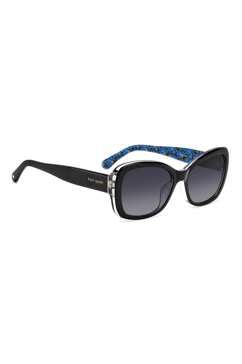 elowen 55mm gradient round sunglasses, Alternate, color, 0807-9O