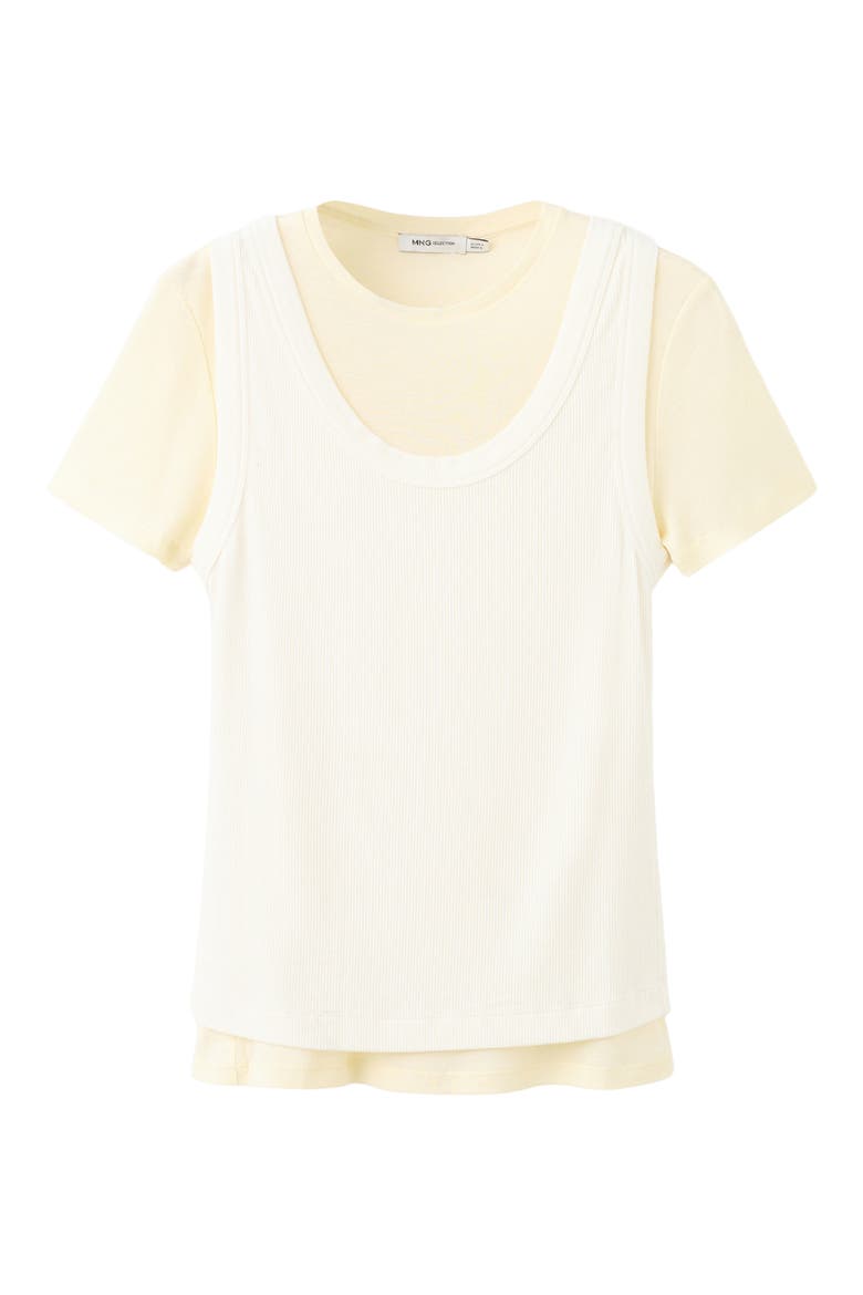 Layered T-Shirt, Alternate, color, OFF WHITE