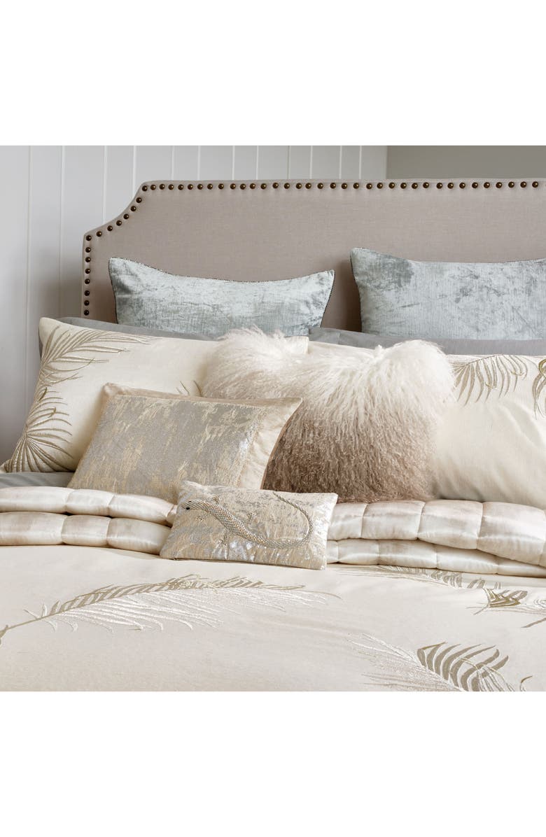 Michael Aram Palm Duvet Cover, Alternate, color,