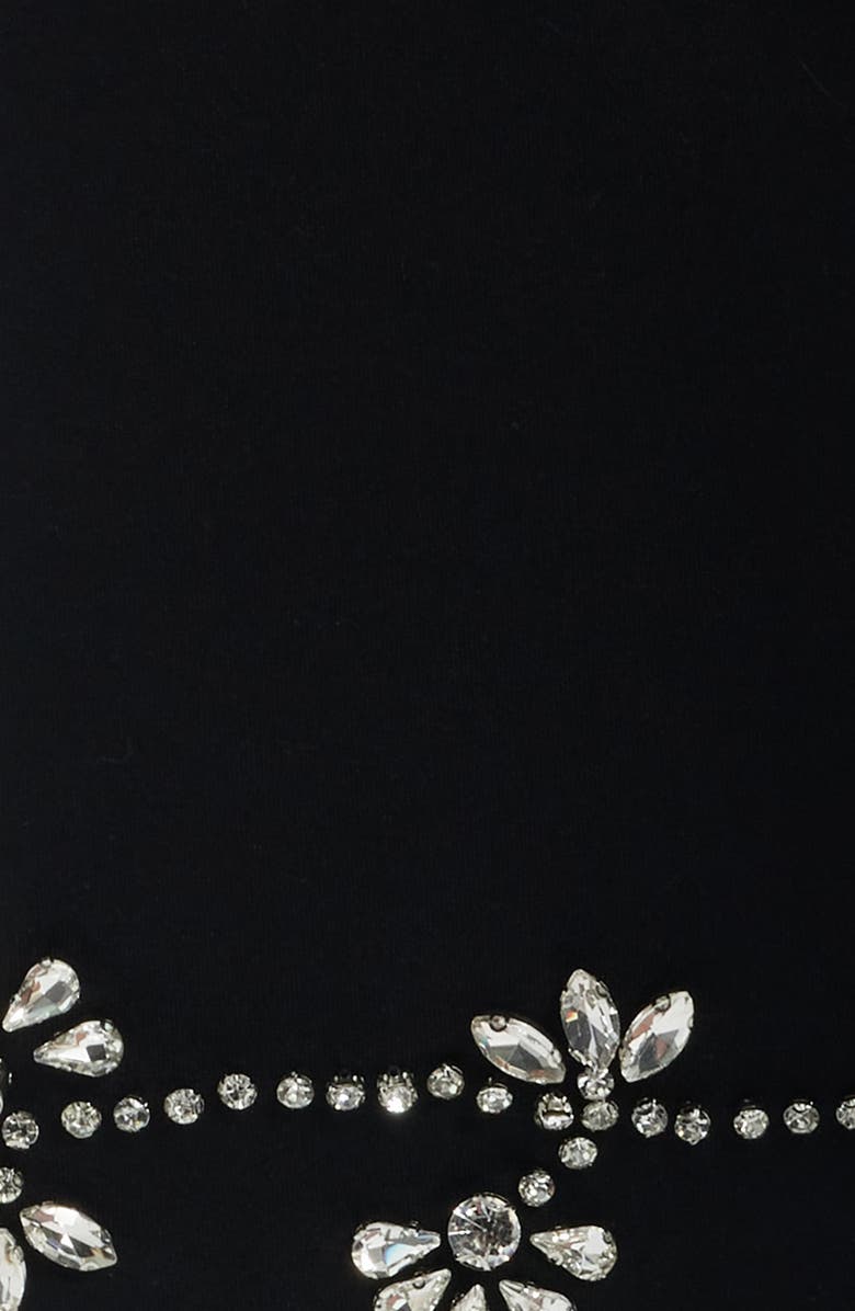 Anne Klein Rhinestone Embellished Hollywood Waist Pull-On Pants, Alternate, color,