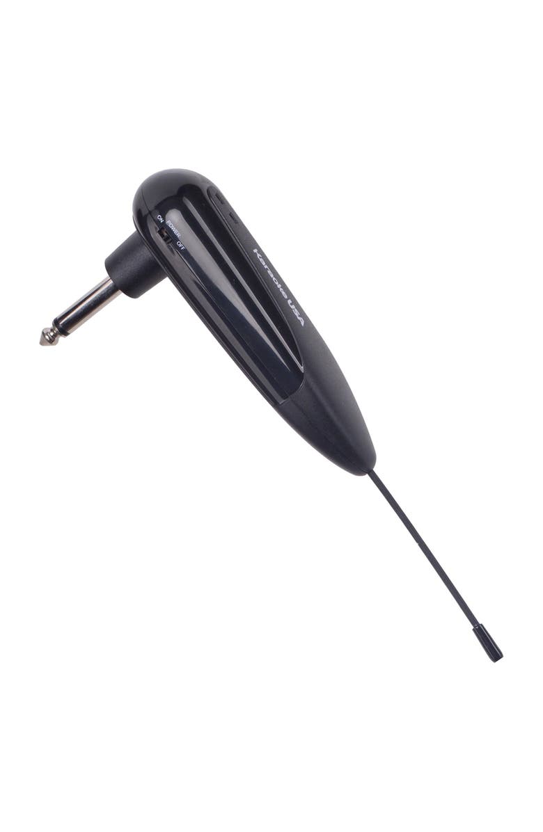 Karaoke USA formerly JS Karaoke Dok Solutions 900 Mhz Uhf Wireless Microphone, Alternate, color, Multicolored