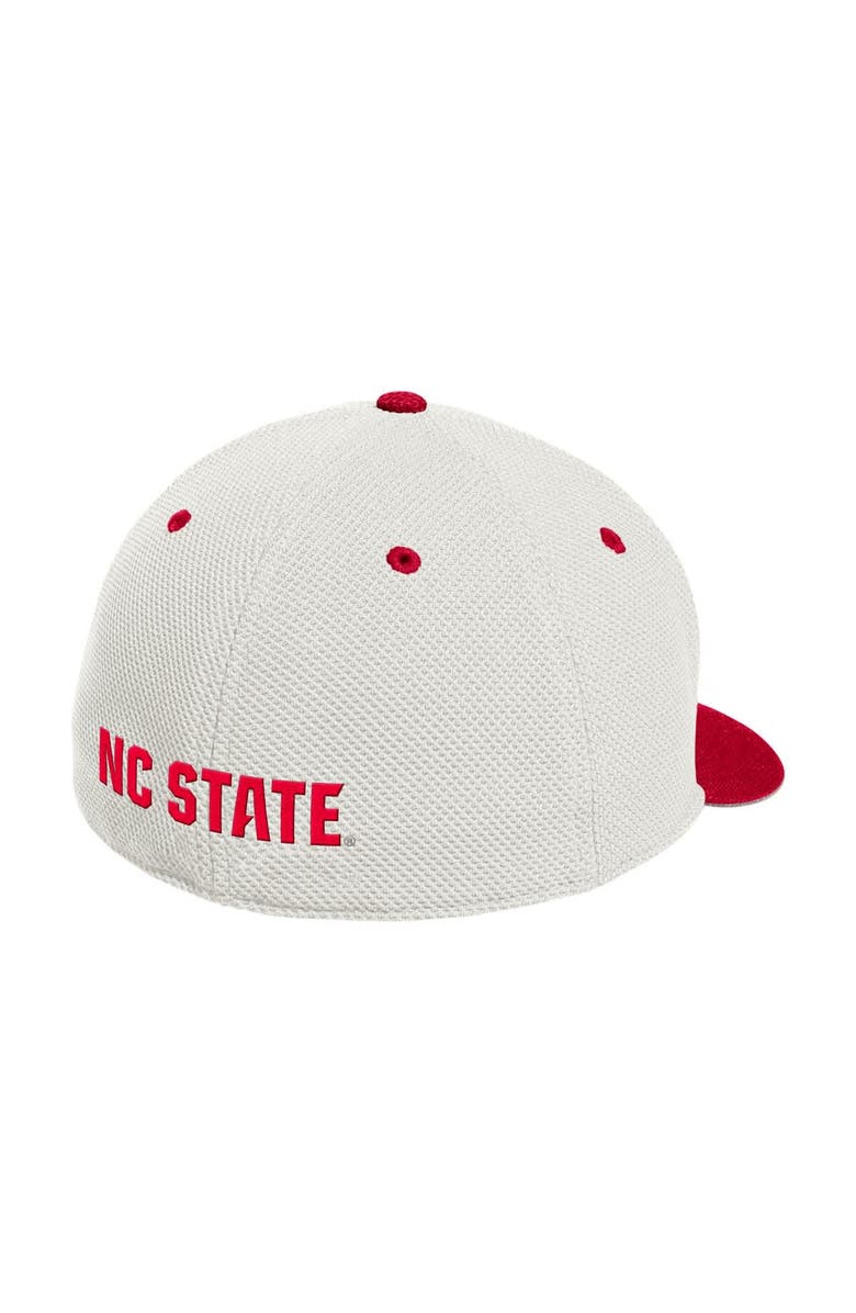 adidas Men's adidas Cream NC State Wolfpack On-Field Fitted Baseball Hat, Alternate, color, Cream
