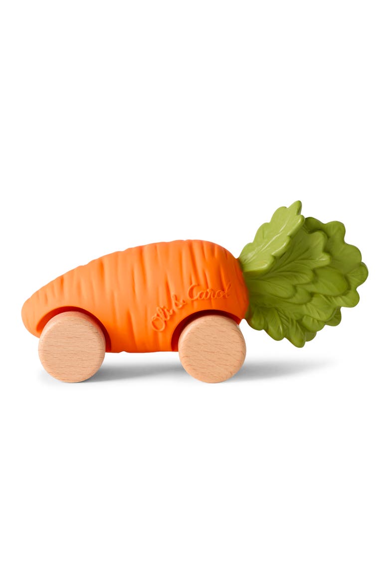 Cathy the Carrot Baby Car Toy, Main, color, ORANGE