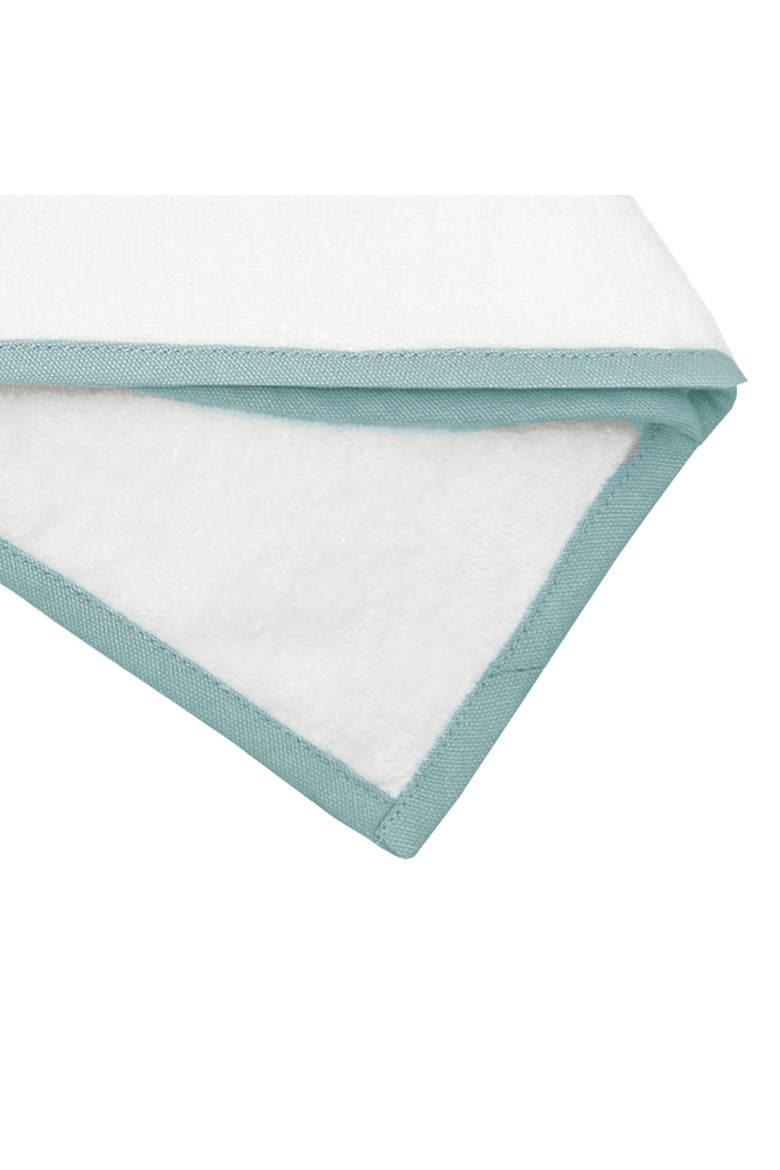Turtley Awesome Coastal Coral 100% Cotton Terrycloth Towel, Alternate, color, Blue
