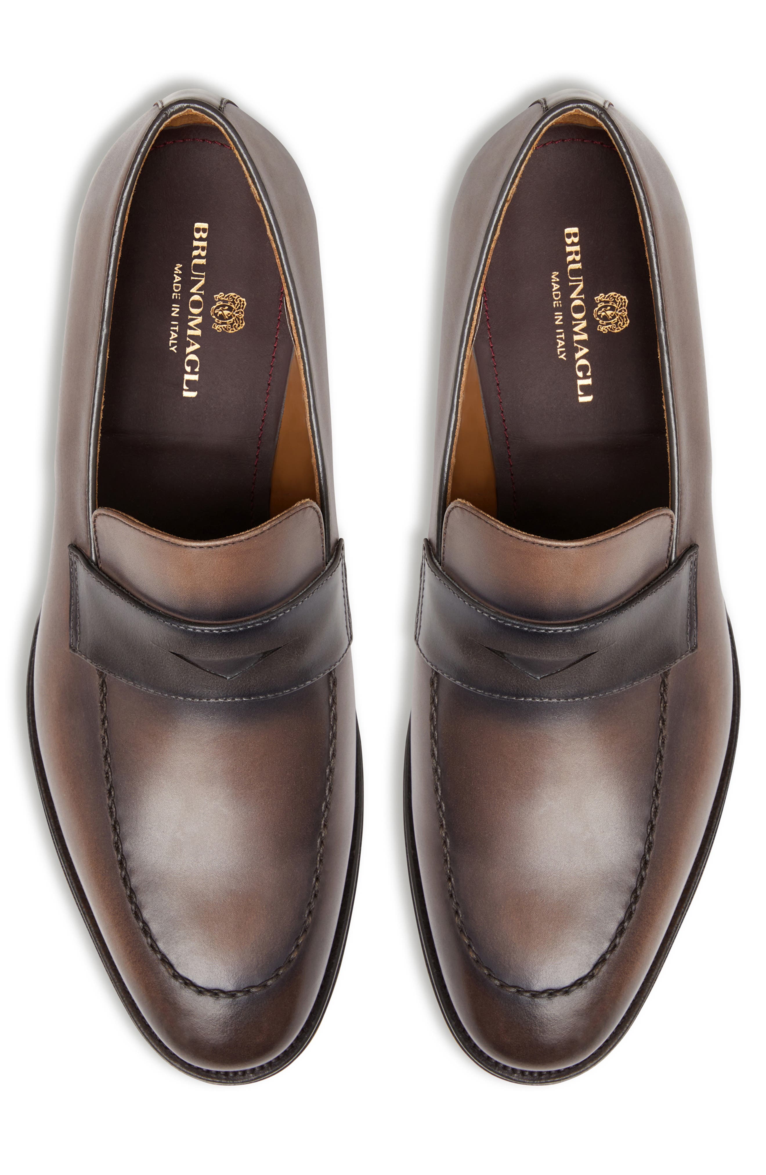 Arezzo Penny Loafer, Alternate, color, TRUFFLE