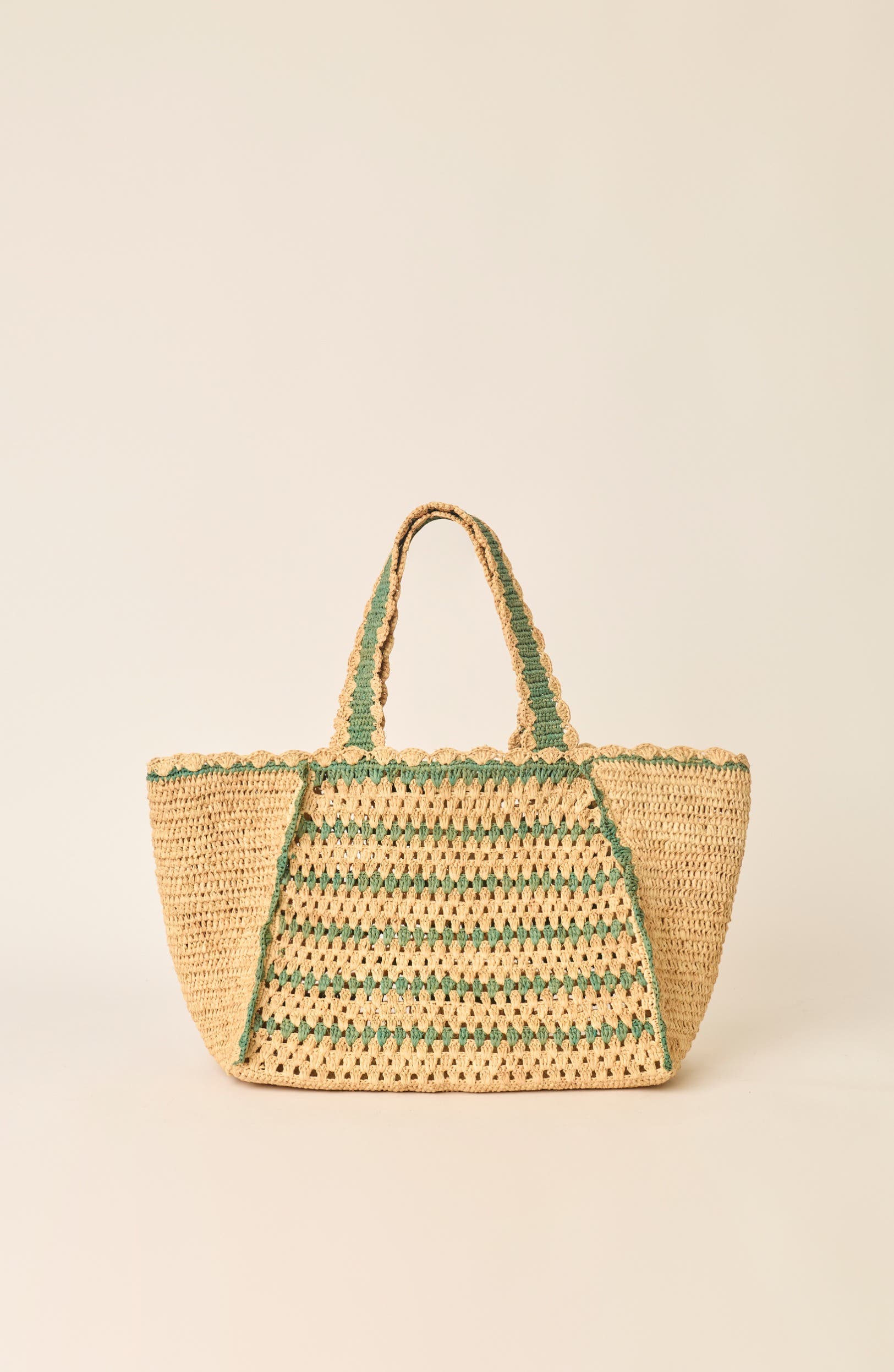 BTB Los Angeles Tulay Tote, Main, color, Natural/Blue
